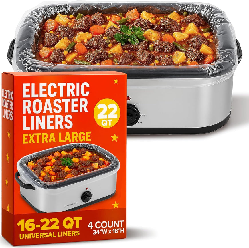 Electric Roaster Liners (120 Pack)