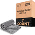 Weighted Lap Blanket Grey 5Lb 7 Pack
