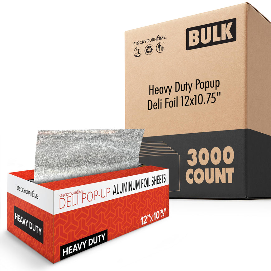 Heavy Duty Popup Deli Foil 12x10.75
