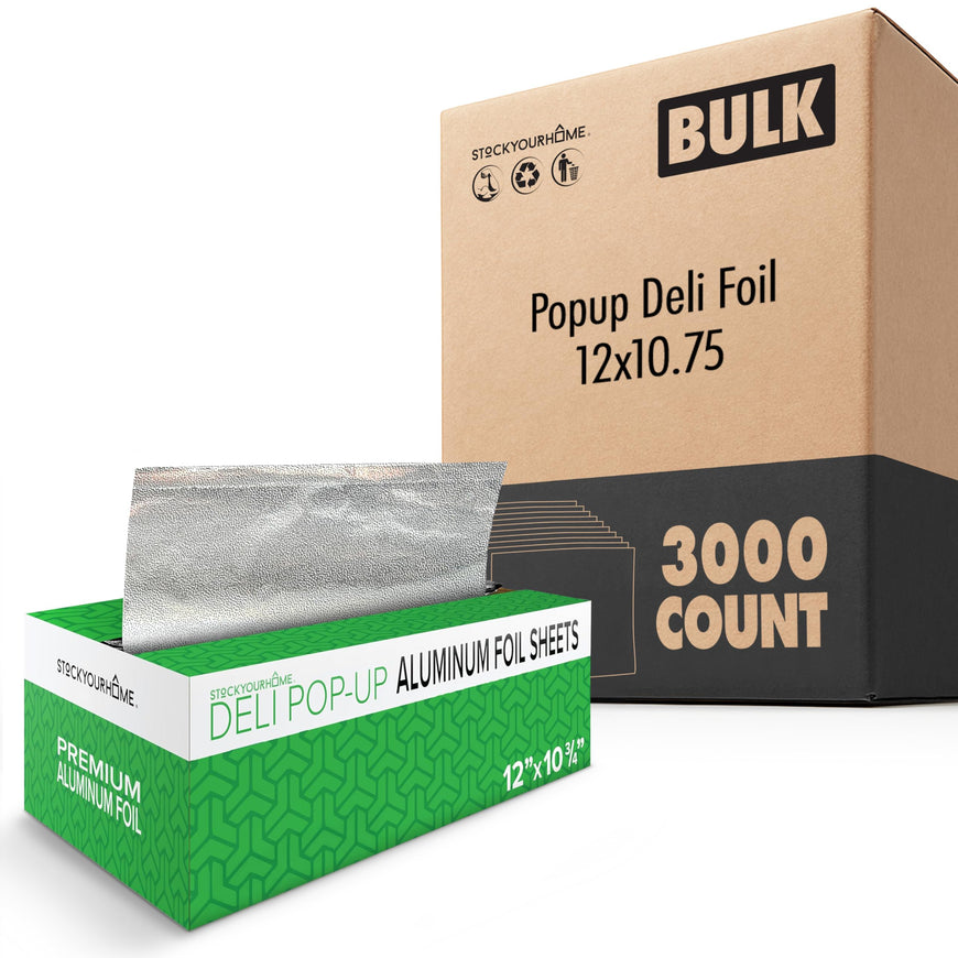 Popup Deli Foil 12x10.75 3000 Count