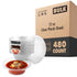 12 oz Clear Plastic Bowls (480 Pack)