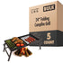 24" Folding Campfire Grill 5 Count