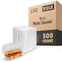 9 x 5 Plastic Clamshell (500 Pack)