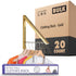 Clothing Rack - Gold 20 Pack