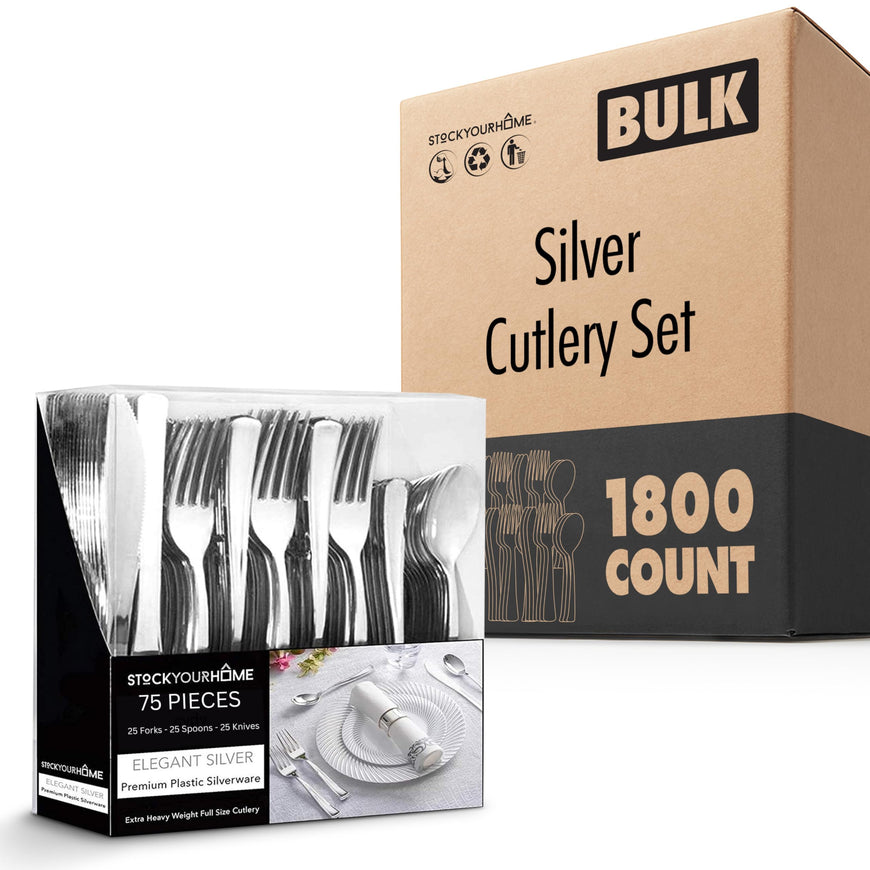 Silver Cutlery Set 1800