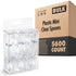 Plastic Mini Clear Spoons (5600 Pack)