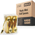 Plastic Mini Gold Spoons (4480 Pack)