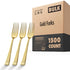 Gold Forks (1500 Pack)