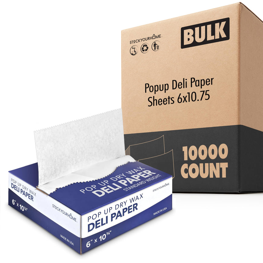 Popup Deli Paper Sheets 6x10.75 10,000 Sheets
