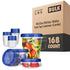 Twist Top Containers - 40x32oz 80x16oz 48x8oz (Combo)