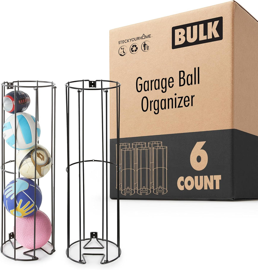 Garage Ball Organizer 6 Pack