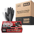 BBQ Cotton Gloves & 2000 Disposable Nitrile Gloves 6 mil size large
