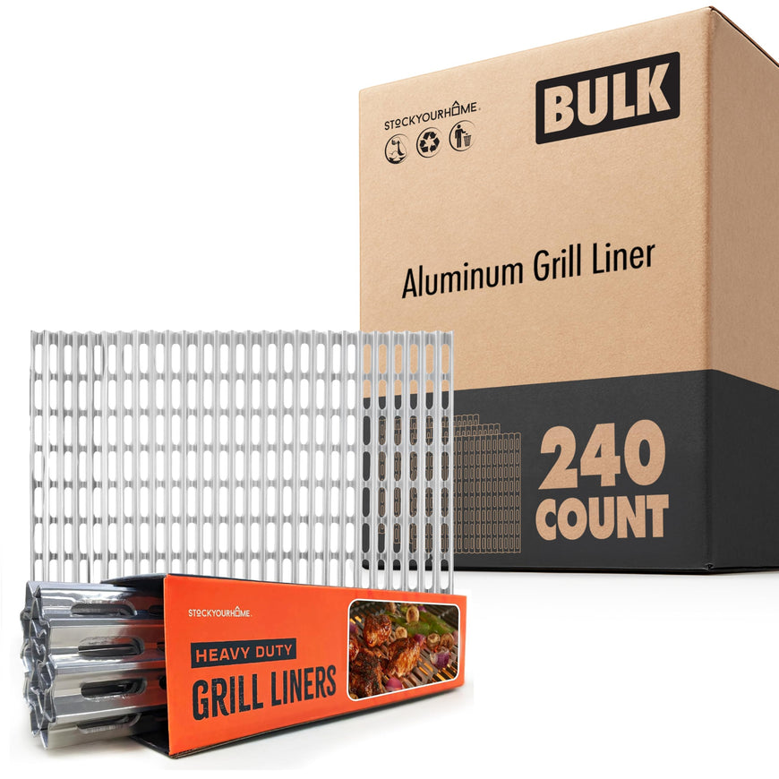 Aluminum Grill Liner 240 Pack