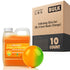 Indicating Silica Gel 2lb 3-5mm Beads (Orange) 10 Pack