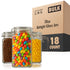 78oz Airtight Glass Jars (18 Pack)