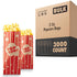 2 Oz Popcorn Bags - Kraft (3000 Pack)
