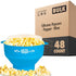Silicone Popcorn Popper - Blue 48 Count