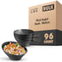 Black Angled Bowls - Medium (96 Pack)