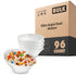 White Angled Bowls - Medium (96 Pack)