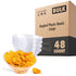 Angled Plastic Bowls - Large (48 Pack)