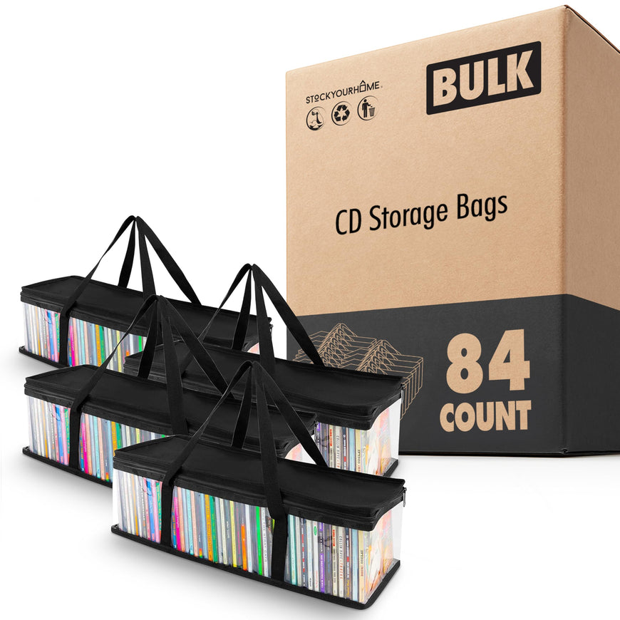 CD Storage Bags (84 Pack)