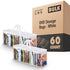 DVD Storage Bags - White (60 Pack)