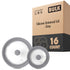 Silicone Universal Lid - Gray (Set of 16)