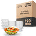 Plastic Salad container - 64 oz - 120 Pack