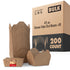 45 oz Brown Take Out Boxes - #8 (200 Pack)