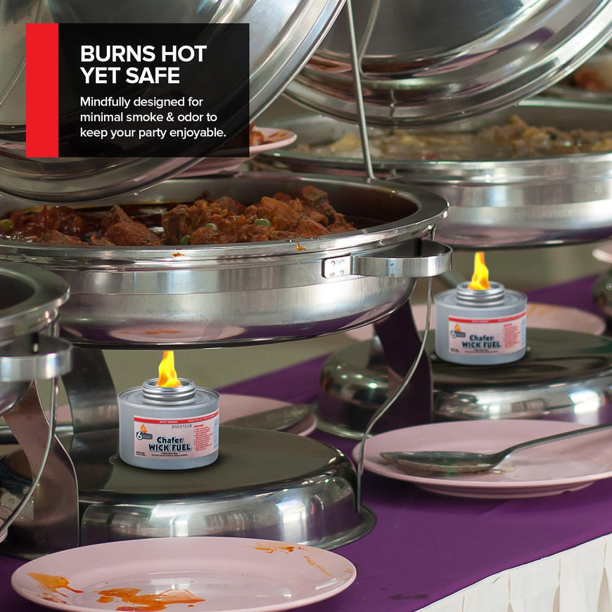 Chafing Dish Fuel Cans (48 Pack)