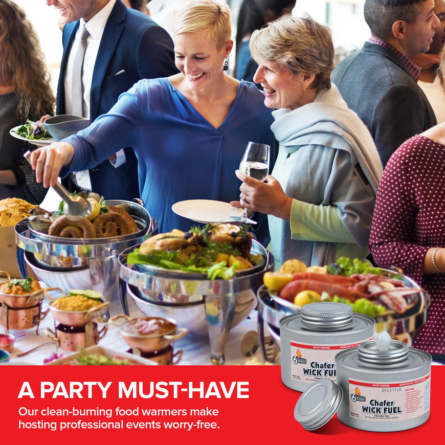Chafing Dish Fuel Cans (48 Pack)