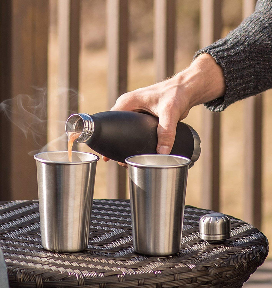 16-Oz Stainless Steel Tumblers (100 Pack)