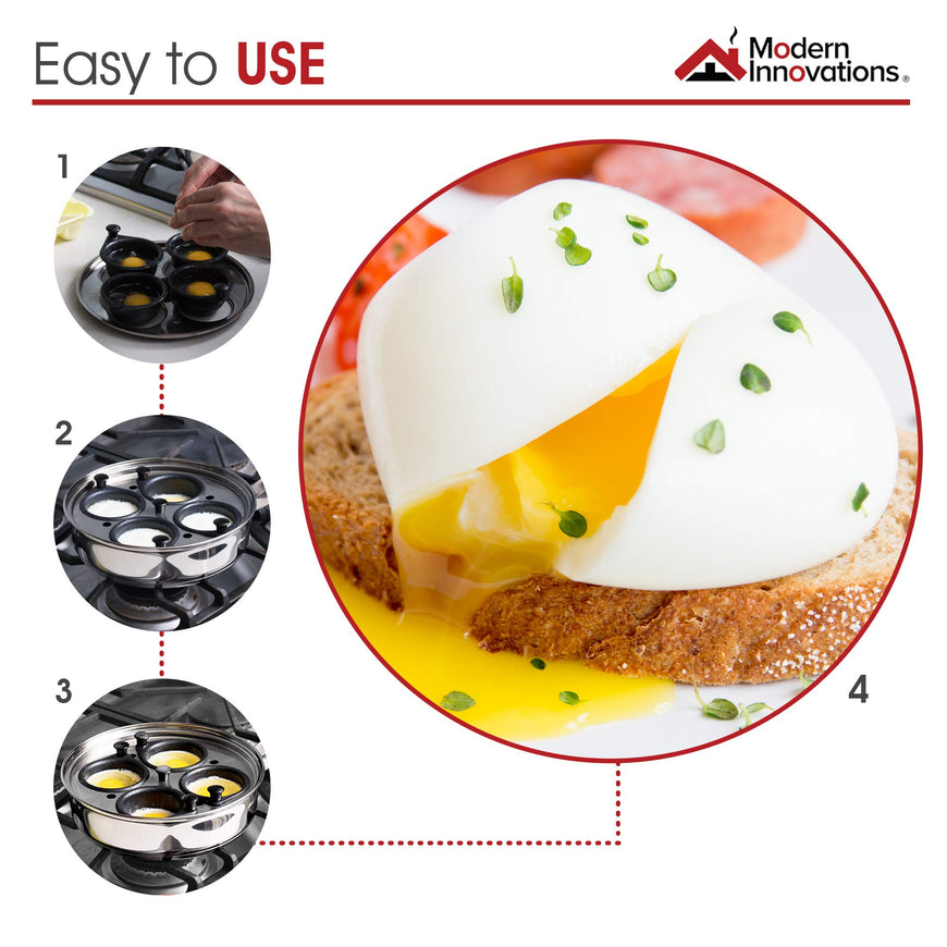 4-Cup Egg Poacher 6 Count