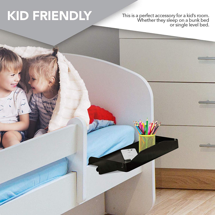 Bedside Tray - Black 12 Pack