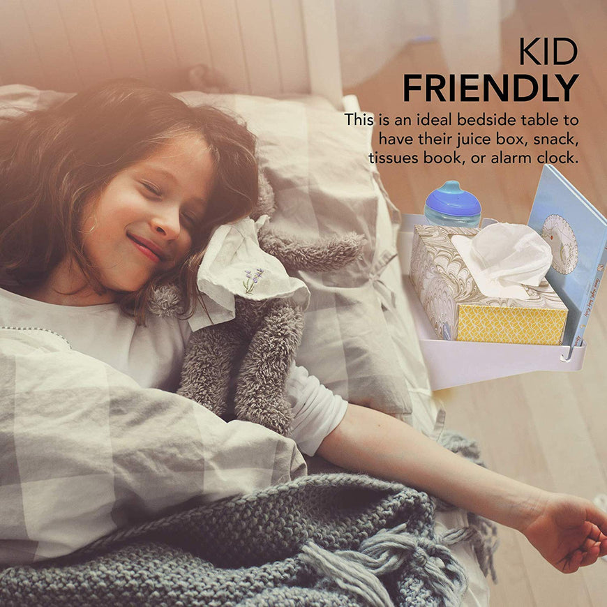 Bedside Tray - White 12 Count