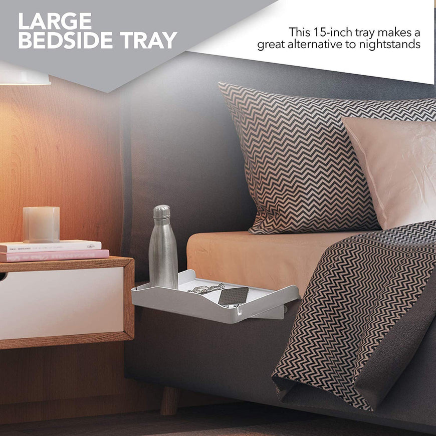 Bedside Tray - White 12 Count