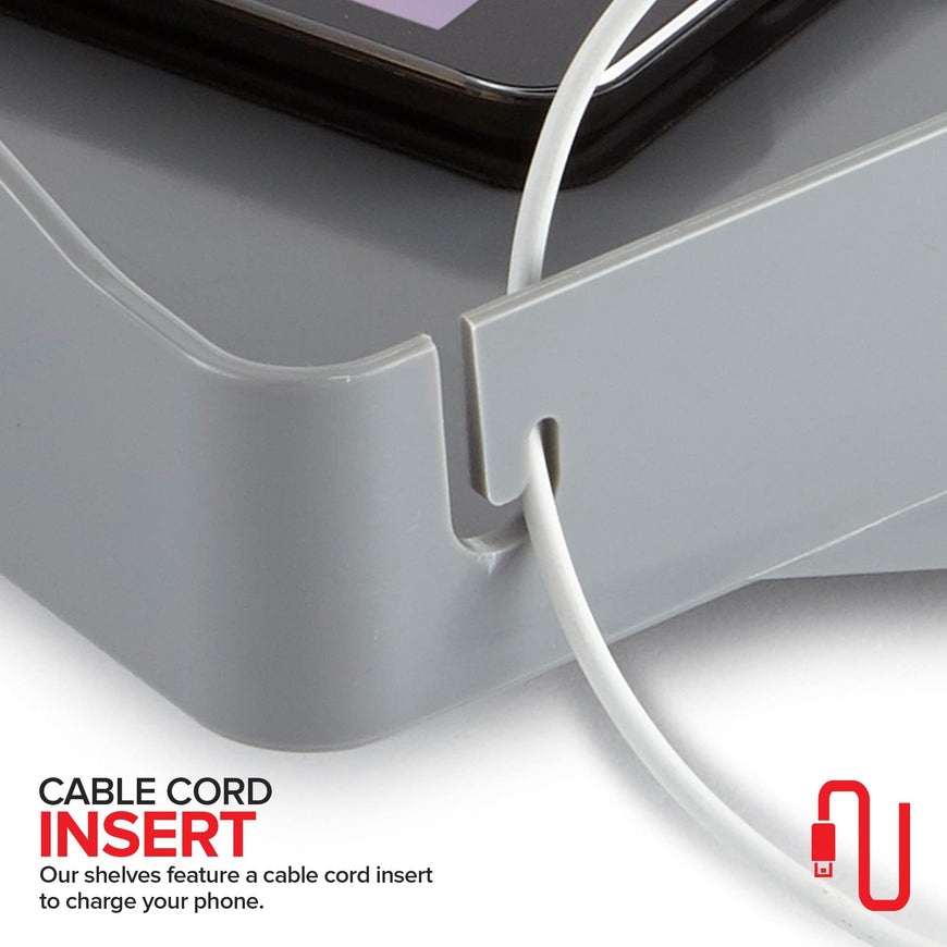 Bedside Tray - Dark Gray 12 Pack
