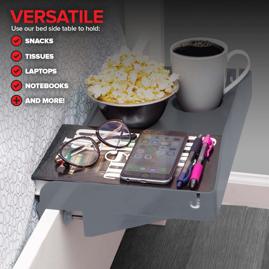 Bedside Tray - Dark Gray 12 Pack