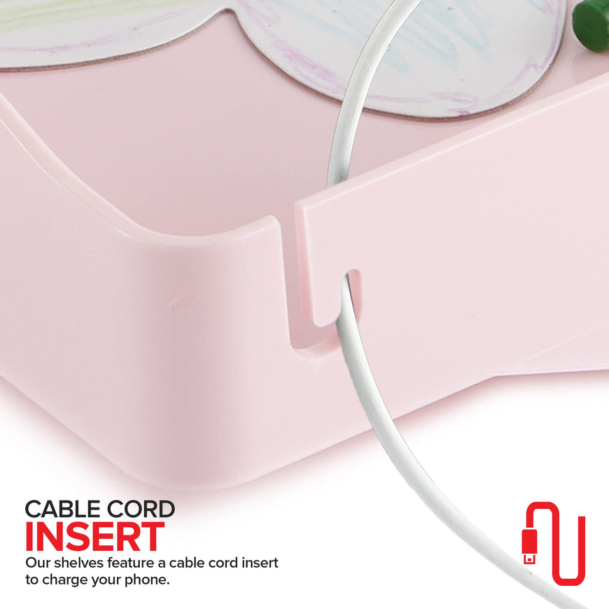 Bedside Tray - Pink 12 Pack