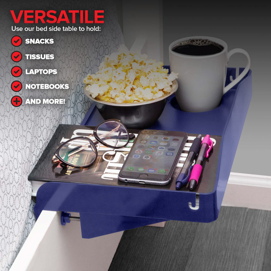 Bedside Tray - Navy 12 Pack