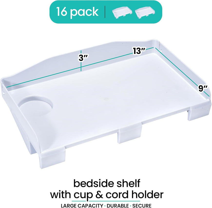 Bedside Tray - White (16 Pack)
