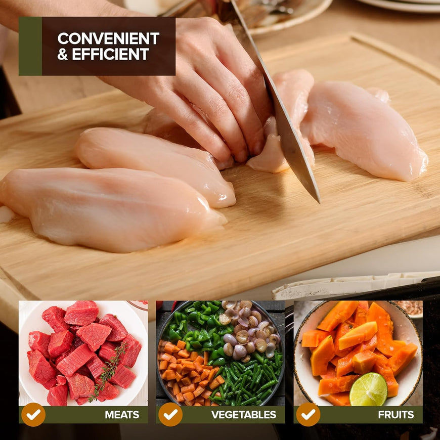 Organic Bamboo Cutting Board (15 Pack)