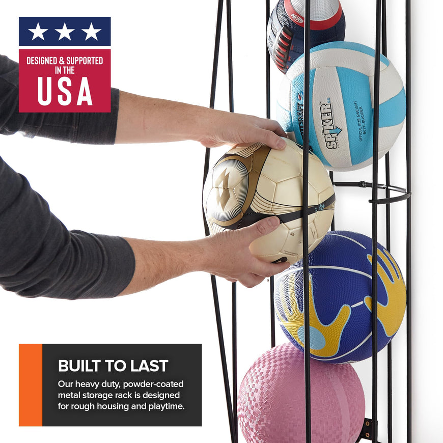 Garage Ball Organizer 6 Pack