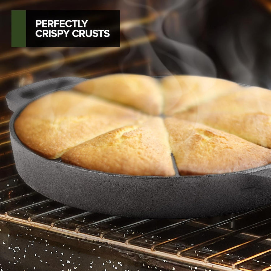 Cast Iron Wedge Pan 6 Count