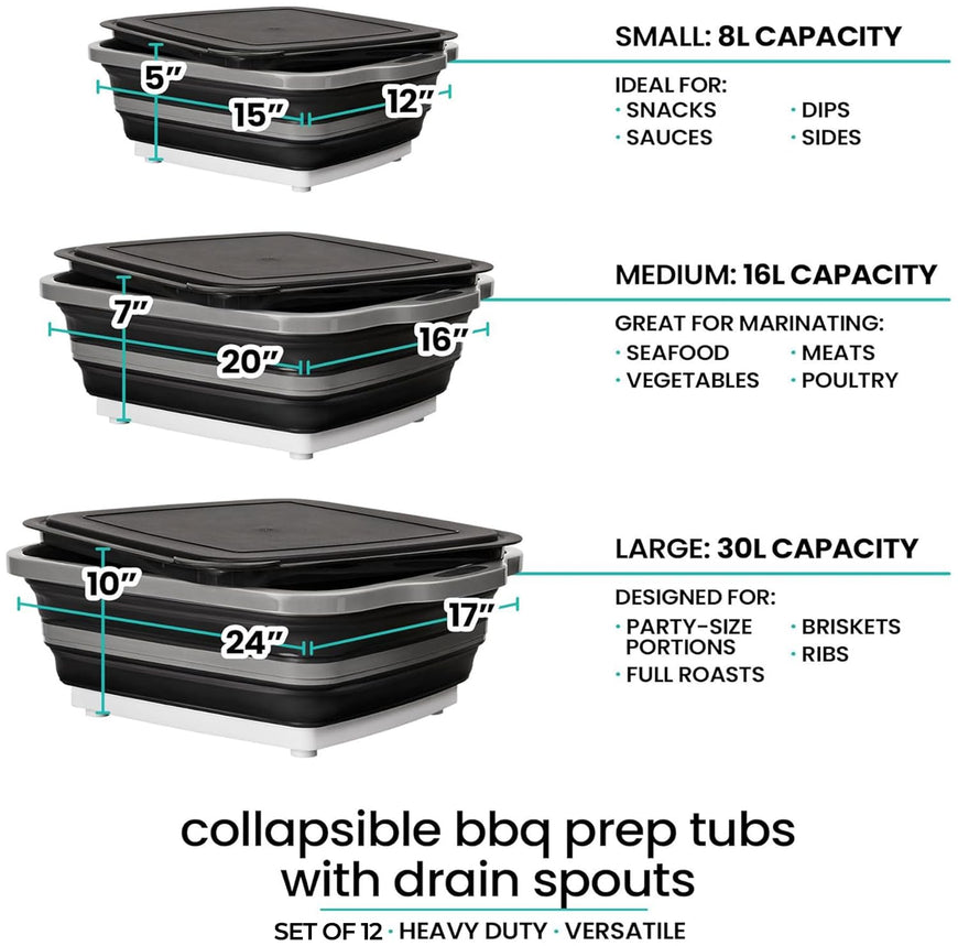 BBQ Prep Tub (12 Pack)