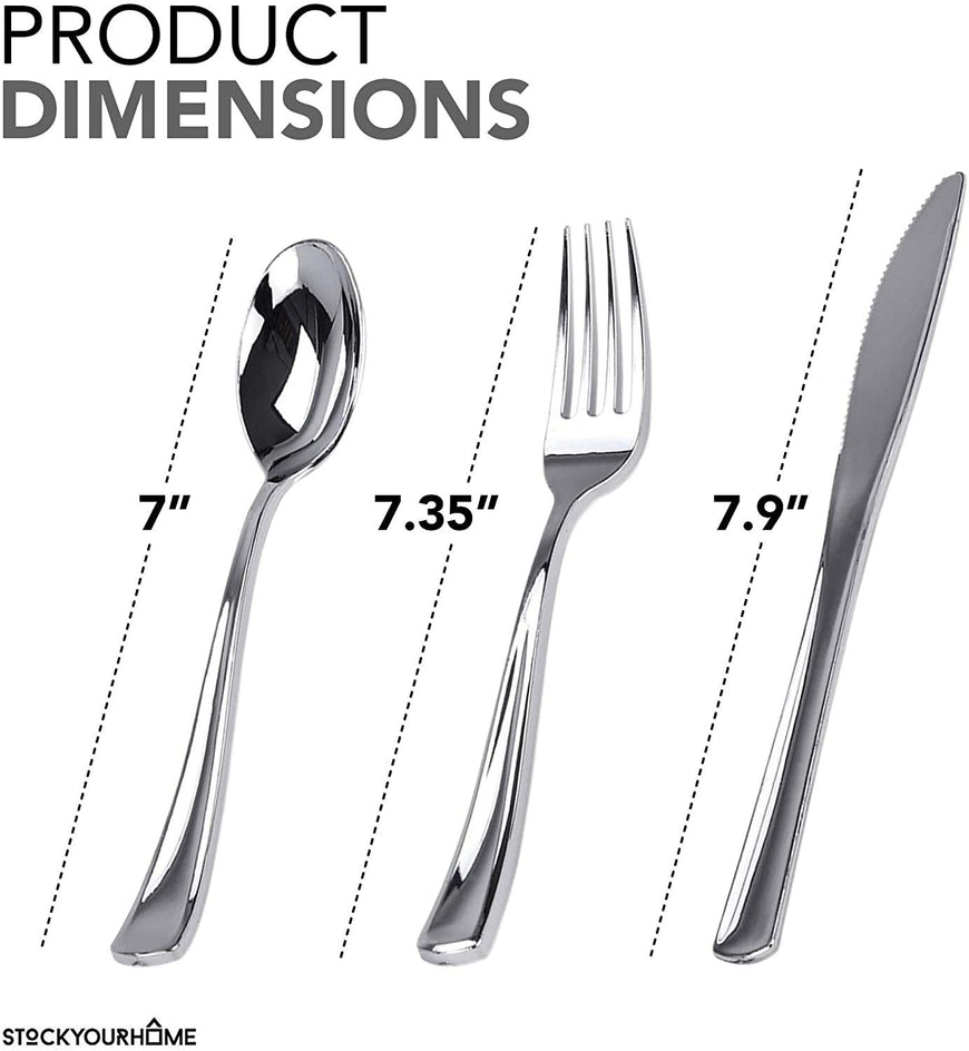 Silver Forks (1500 Pack)