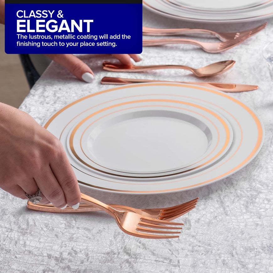 Rose Gold Cutlery Set 1800