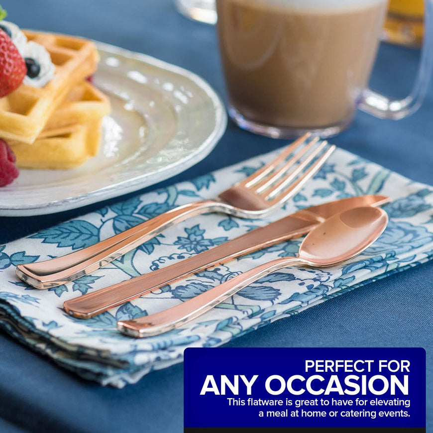 Rose Gold Cutlery Set 1800