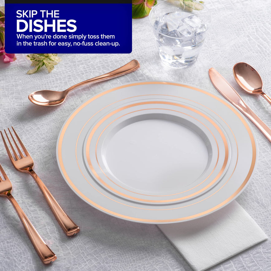 Rose Gold Cutlery Set 1800