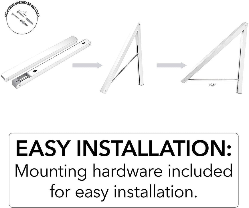 Clothing Rack - White 20 Pack